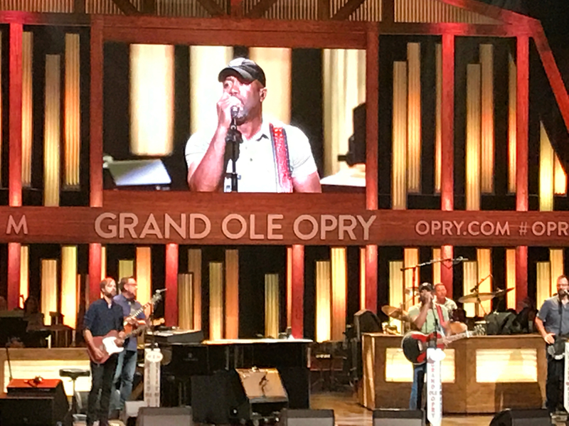 Darius Rucker at the Grand Ole Opry (Image: Ryan F. Mandelbaum)